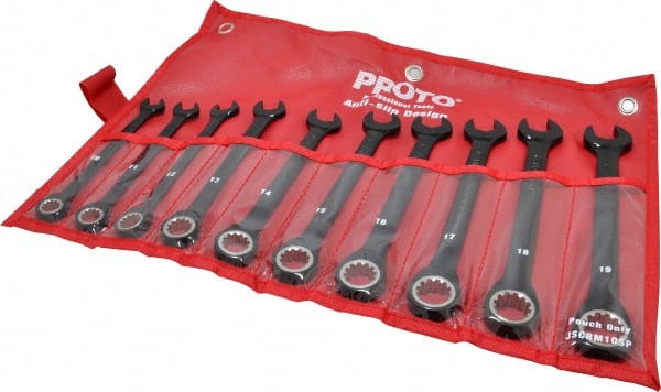 10-19MM NEW Proto JSCRM-10S Ratcheting Metric Wrench Set 10pc Free Shipping 
