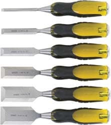 Stanley 16-971 6 Piece Wood Chisel Set Image