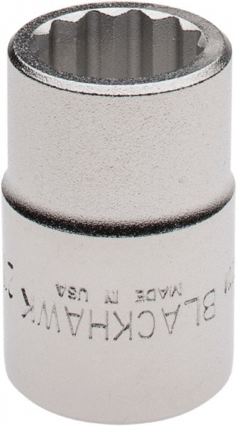 Standard Hand Socket: 3/4 Drive, 12 Points