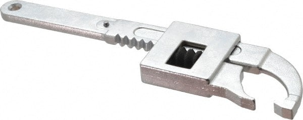 Facom 115A.50 3/8" to 1-31/32" Capacity, Satin Chrome Finish, Adjustable Hook Spanner Wrench 