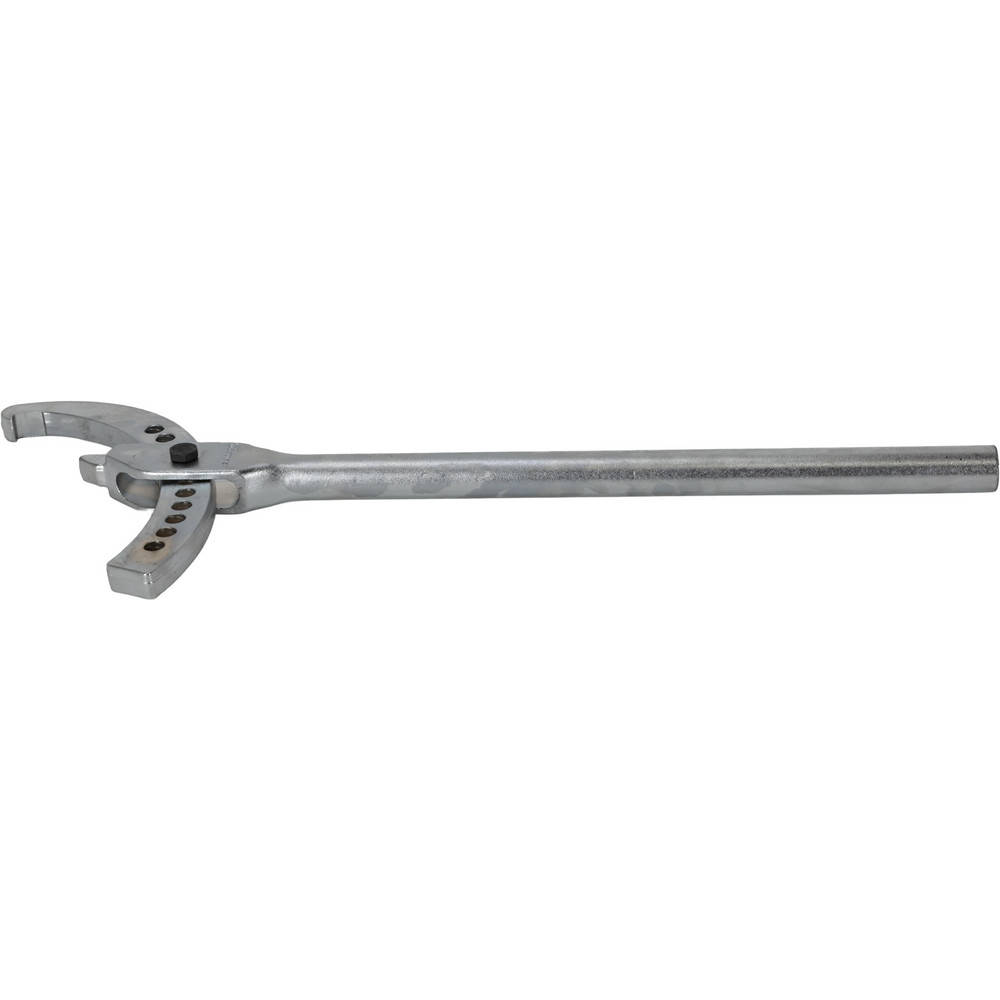 Photos - Wrench FACOM 8-21/32" to 12-3/4" Capacity, Satin Chrome Finish, Adjustable Hook Spanner - 25-19/32" OAL, 19mm Hook Pin Heigh