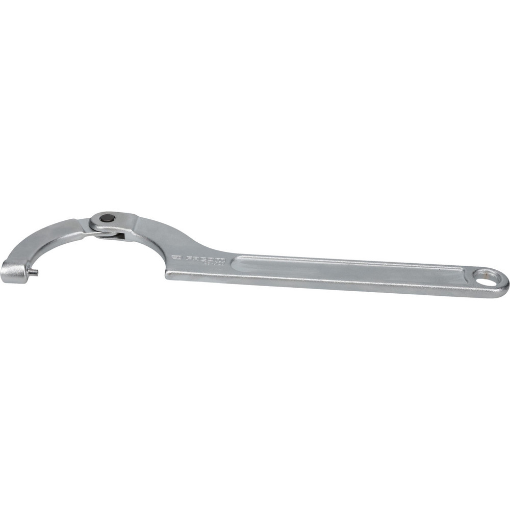 3-5/32" to 4-23/32" Capacity, Satin Chrome Finish, Adjustable Pin Spanner Wrench