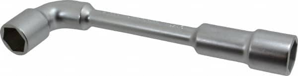 Facom 15/16, 6 Point, Satin Chrome Coated, 90 ° Offset Socket Wrench - 250mm OAL, 34.5mm Head Thickness | Part #75.15/16