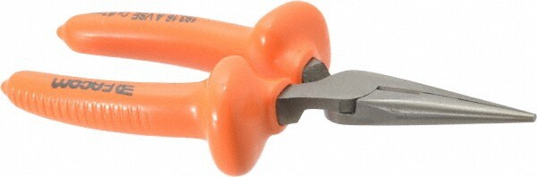 Long Nose Plier: 170 mm OAL, Side Cutter
