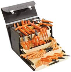 Combination Hand Tool Set: 38 Pc, Insulated Tool Set