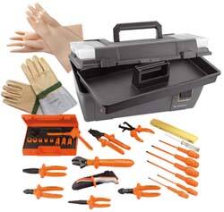 Combination Hand Tool Set: 27 Pc, Insulated Tool Set