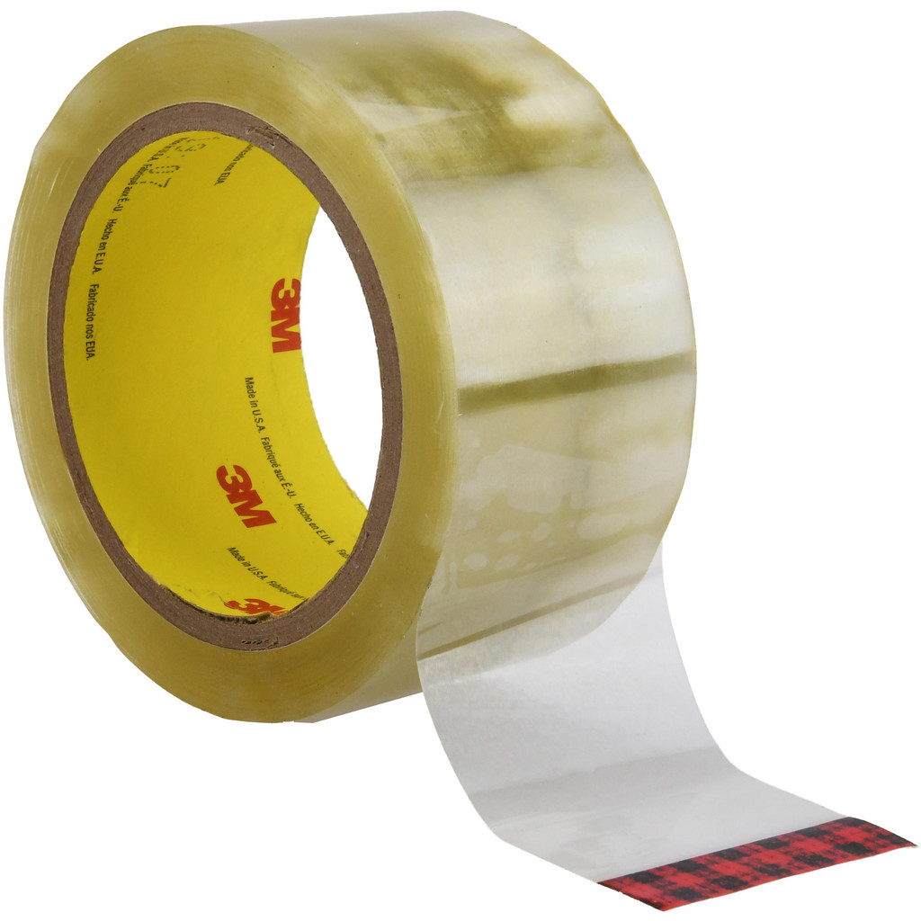3M Super Bond™ Film Tape 396, Transparent, 2" x 36 yd, 4.1 mil - 43.00 lb/in Tensile Strength, Rubber Adhesive, 40.000 to 200.000 deg F, Series 396