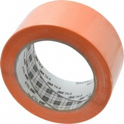 Floor & Aisle Marking Tape: 2" Wide, 108' Long, 5 mil Thick, Vinyl