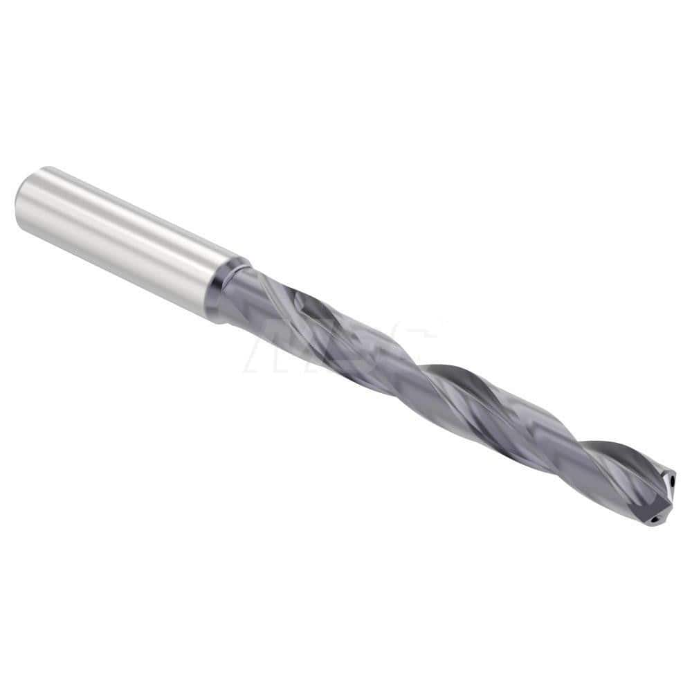Allied Machine and Engineering 360E04062A21M Jobber Length Drill Bit: 0.4062" Dia, 140 °, Solid Carbide 
