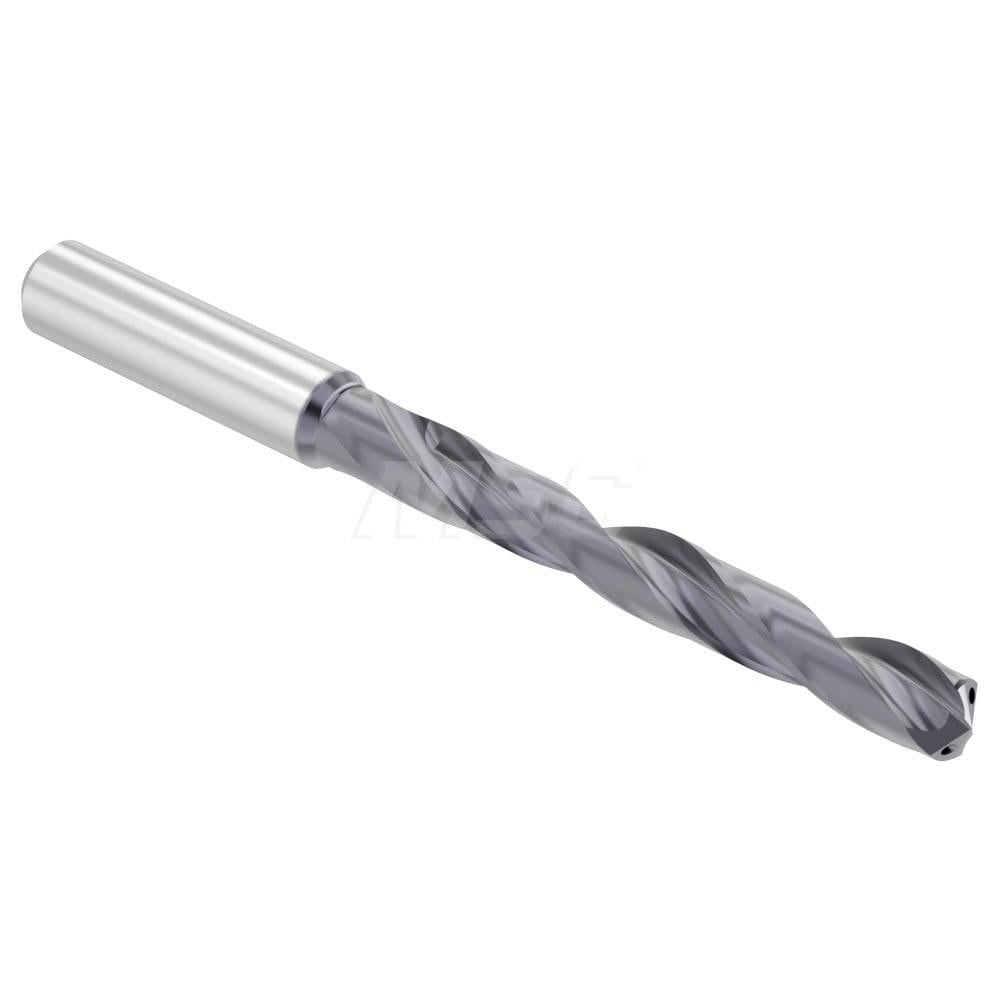 Allied Machine and Engineering 360E04062A21M Jobber Length Drill Bit: 0.4062" Dia, 140 °, Solid Carbide Image