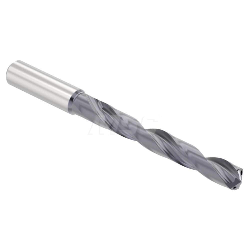Allied Machine and Engineering 360E05000A21M Jobber Length Drill Bit: 0.5" Dia, 140 °, Solid Carbide 