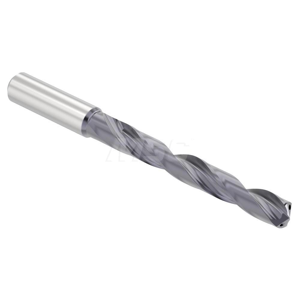 Allied Machine and Engineering 360E05000A21M Jobber Length Drill Bit: 0.5" Dia, 140 °, Solid Carbide Image