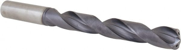 Allied Machine and Engineering 360E05469A21M Jobber Length Drill Bit: 0.5469" Dia, 140 °, Solid Carbide 