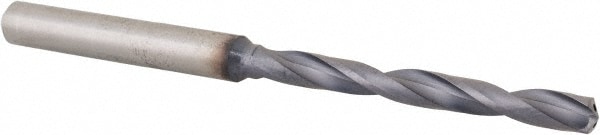 Allied Machine and Engineering 360M04500A21M Jobber Length Drill Bit: 0.1772" Dia, 140 °, Solid Carbide Image