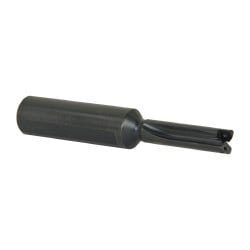 Allied Machine and Engineering 220Z0S-075L Indexable Spade Drill: 7/16 to 1/2" Dia, 1-1/4" Max Depth, Straight Flute 