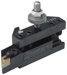 Lathe Tool Post Holder: Series CA, Number 2X, Boring, Turning & Facing Holder