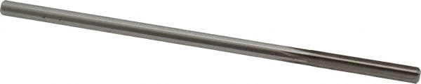 Alvord Polk 302 Chucking Reamer: 0.1968" Dia, 5" OAL, 1-1/4" Flute Length, Straight Shank, Cobalt Steel Image