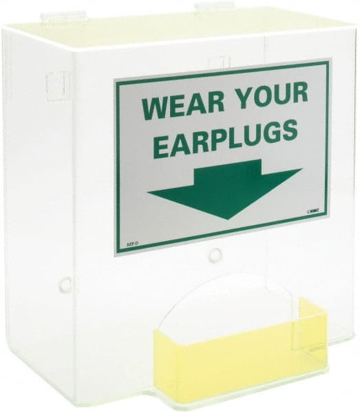 Earplug Dispenser: Hinged Top, Tabletop or Wall Mount