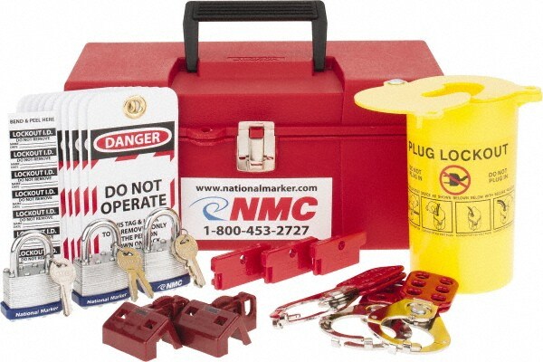 40 Piece Electrical Lockout Kit