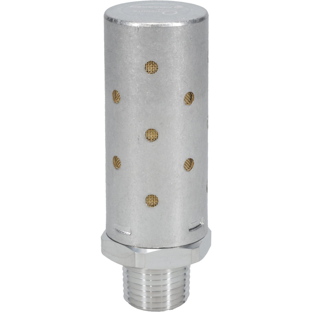 Pneumatic Muffler: 1/2" NPTF, 300 Max psi