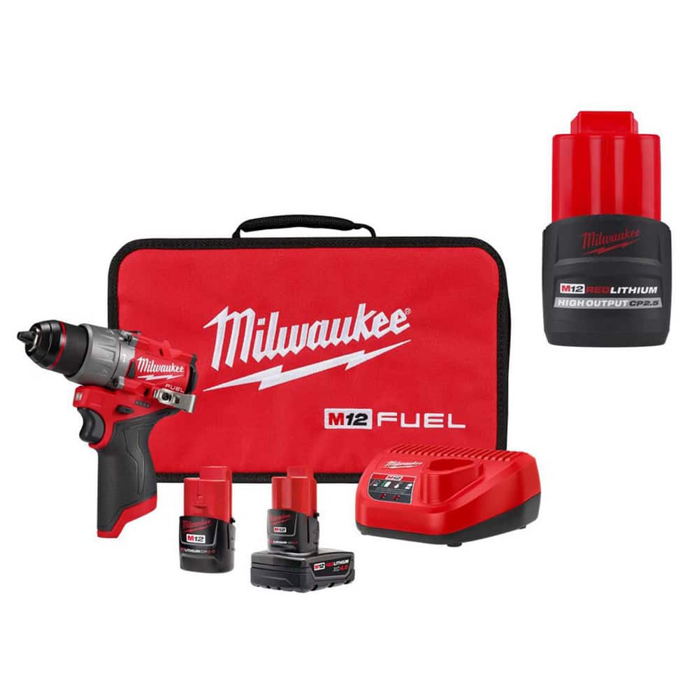 Cordless Drills; Chuck Size (Inch): 1/2 ; Chuck Type: All-Metal Keyless Ratcheting ; Handle Type: Pistol Grip ; Reversible: Yes ; Speed (RPM): 1550 ; Battery Series: M12