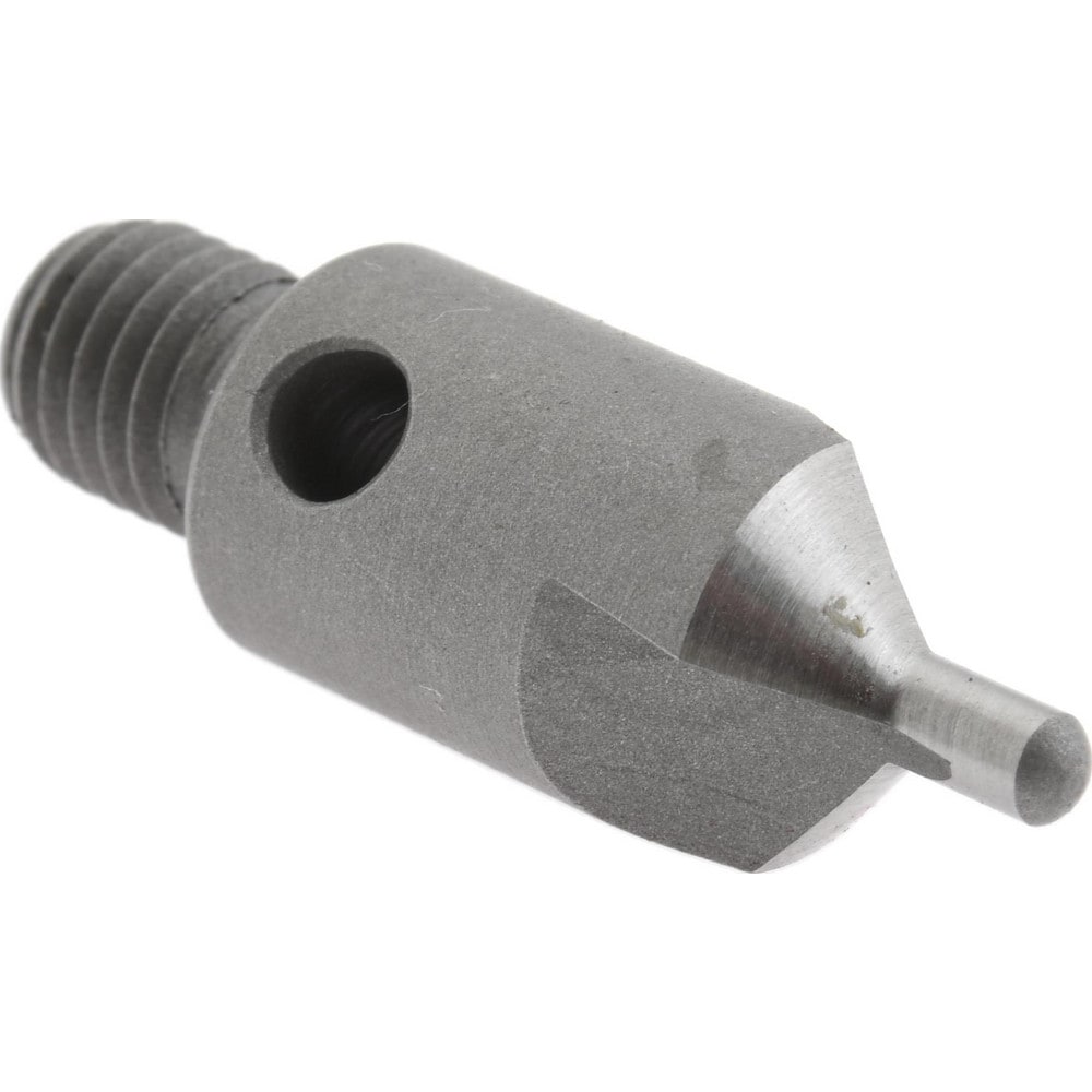 1-1/8" OAL, 3/8" Head Diam, 2 Flute, 100° Incl Angle, Integral Pilot, Adjustable Stop Countersink