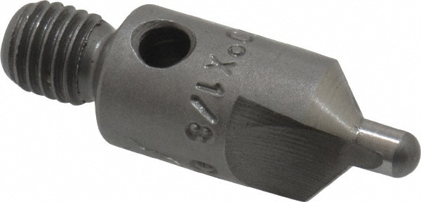 1-1/8" OAL, 3/8" Head Diam, 2 Flute, 100° Incl Angle, Integral Pilot, Adjustable Stop Countersink