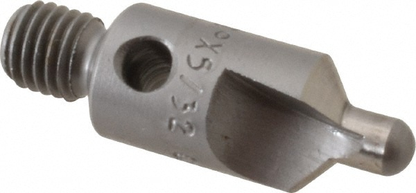 2-1/2" OAL, 3/8" Head Diam, 2 Flute, 100° Incl Angle, Integral Pilot, Adjustable Stop Countersink