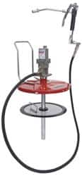 Air-Operated Pump: Grease Lubrication, Aluminum