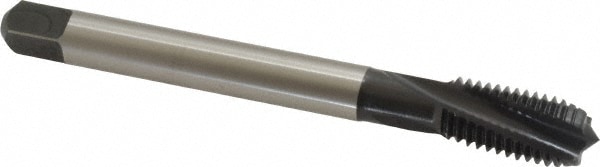 3/8-16 UNC, 3 Flute, 15° Helix, Modified Bottoming Chamfer, Nitride/Oxide Finish, Cobalt Spiral Flute STI Tap