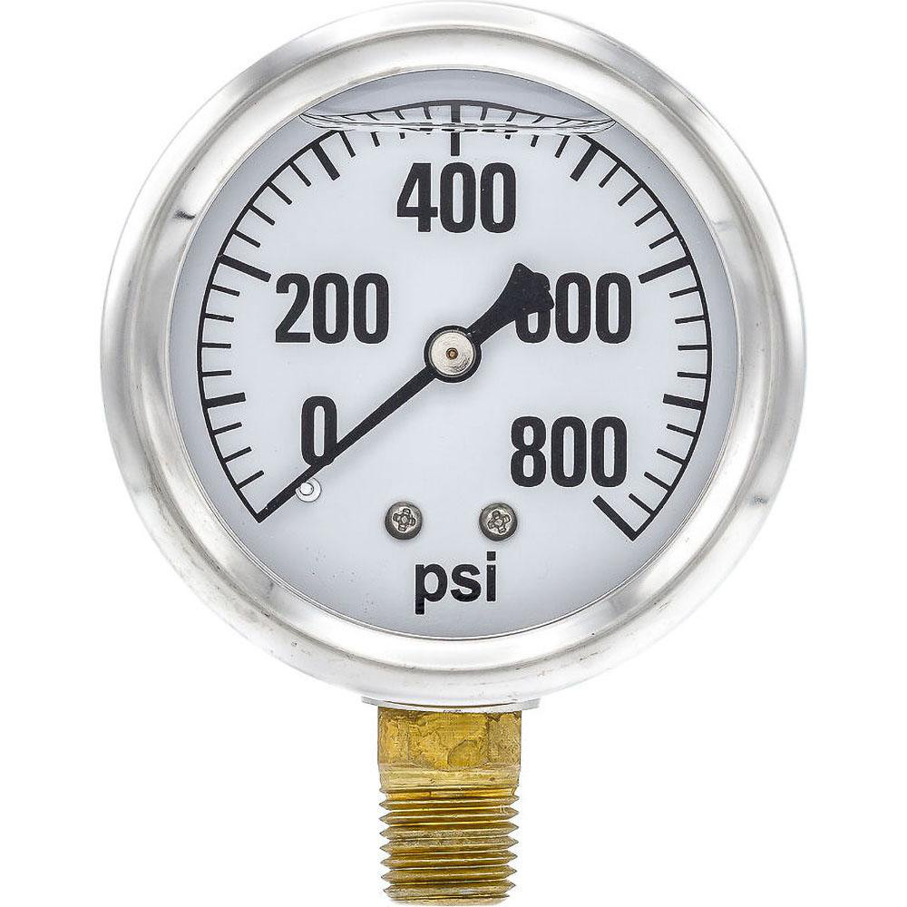 PIC Gauges Pressure Gauges; Gauge Type Industrial Pressure Gauges