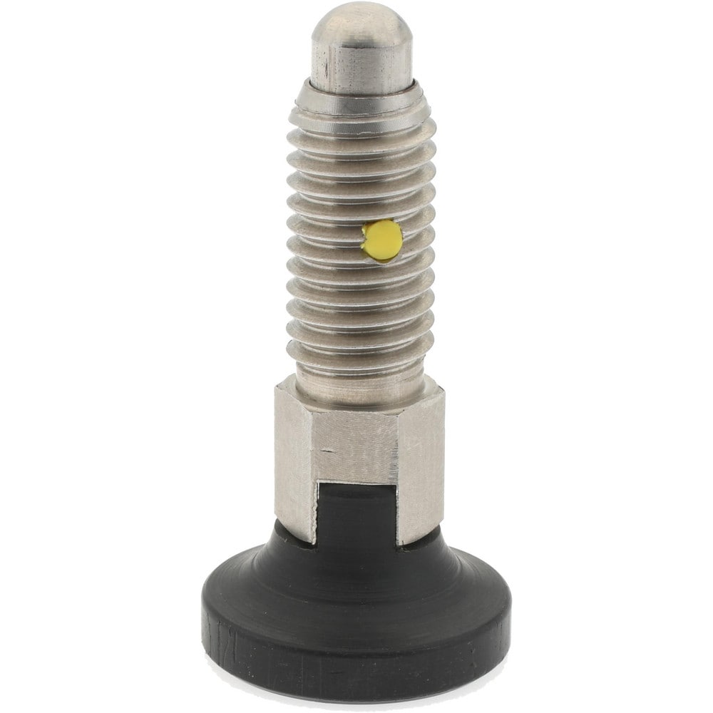 Gibraltar MSDKL50-PT-G M12x1.75, 25mm Thread Length, 0.314" Max Plunger Diam, 0.56 Lb Init to 1.8 Lb Final End Force, Locking Knob Handle Plunger Image