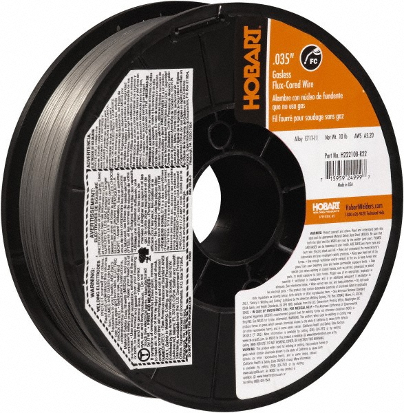 MIG Welding Wire: 0.035" Dia - 10 lb