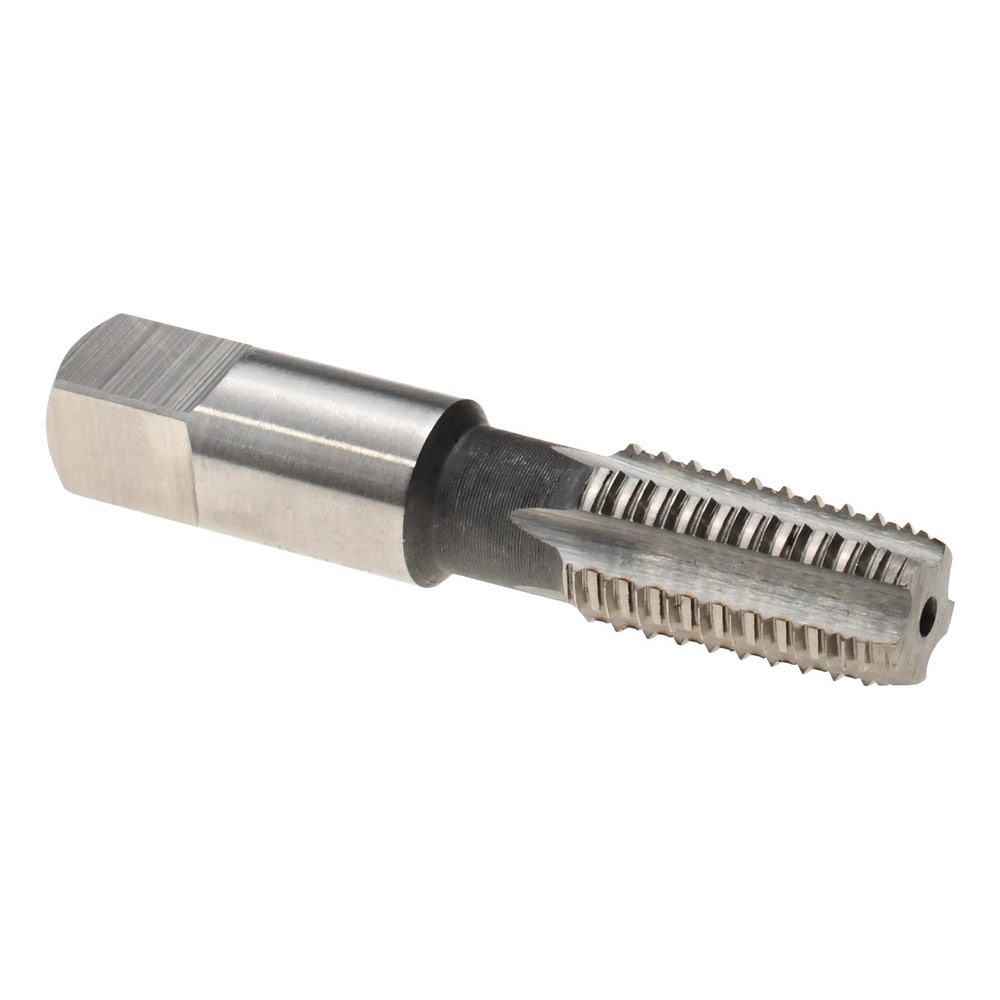 1/8-27 NPT, 5 Flutes, Bright Finish, High Speed Steel, Interrupted Thread Pipe Tap