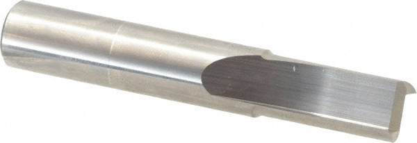 1/2" Diam, 1" LOC, 2 Flute Square End Double Edge Router Bit