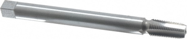 Value Collection MSC-04676037 Extension Pipe Tap: 1/4-18 NPT, 4 Flutes, Plug Chamfer, High Speed Steel Image