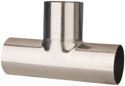 VNE V7W-6L2.0 Sanitary Stainless Steel Pipe Tee: 2" 