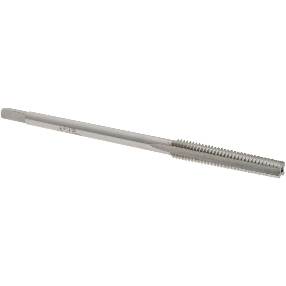 5/16-18 UNC, 4 Flutes, Bright Finish, High Speed Steel, Nut Tap