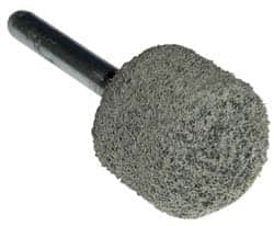Grier Abrasives A21-N1-17549 Mounted Point: 1" Thick, 1/4" Shank Dia, A21, Fine 