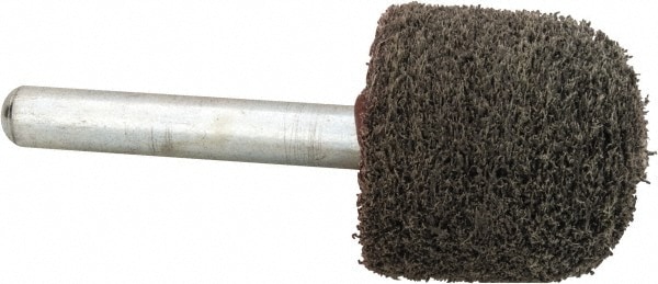 Grier Abrasives A21-S5-17553 Mounted Point: 1" Thick, 1/4" Shank Dia, A21, Fine Image