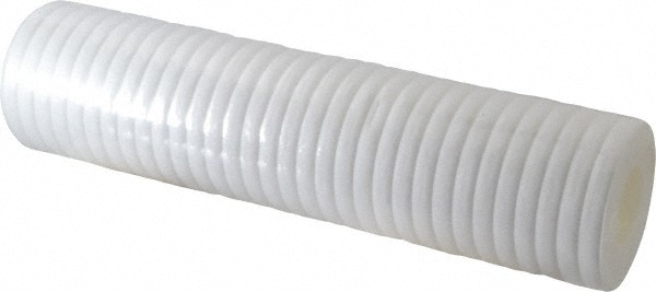 Parker DBC1M10 Plumbing Cartridge Filter: 2-1/2" OD, 10" Long, 1 micron, Polyolefin Image