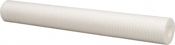 Parker DBC100M20 Plumbing Cartridge Filter: 2-1/2" OD, 20" Long, 100 micron, Polyolefin Image