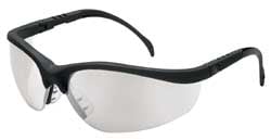 Safety Glass: Anti-Fog & Scratch-Resistant, Polycarbonate, Clear Mirror Lenses, Full-Framed, UV Protection