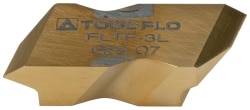 Tool-Flo 613400LJ5R Threading Insert:3 Size, FLTF Style, GP3 Grade, Micrograin Grade, Solid Carbide Image