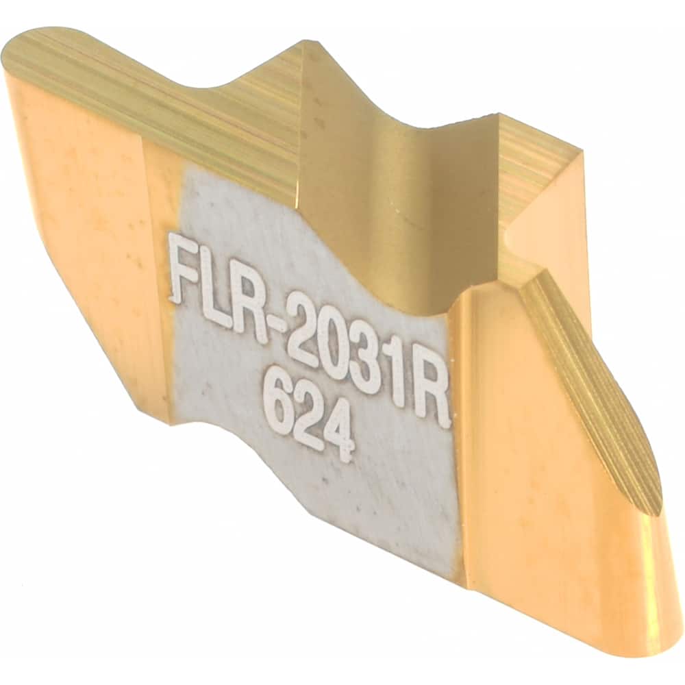 Tool-Flo 592031RJ5R Grooving Insert: FLR2031 GP3, Solid Carbide 
