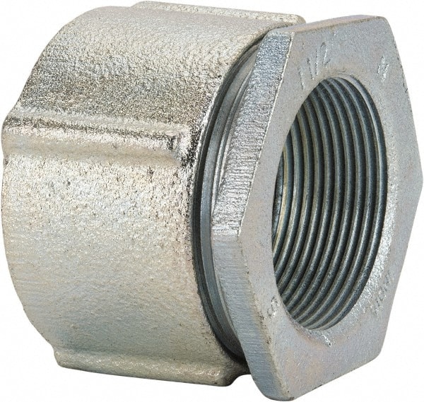 Cooper Crouse-Hinds 194 Conduit Coupling: For Rigid & Intermediate (IMC), Malleable Iron, 1-1/2" Trade Size 