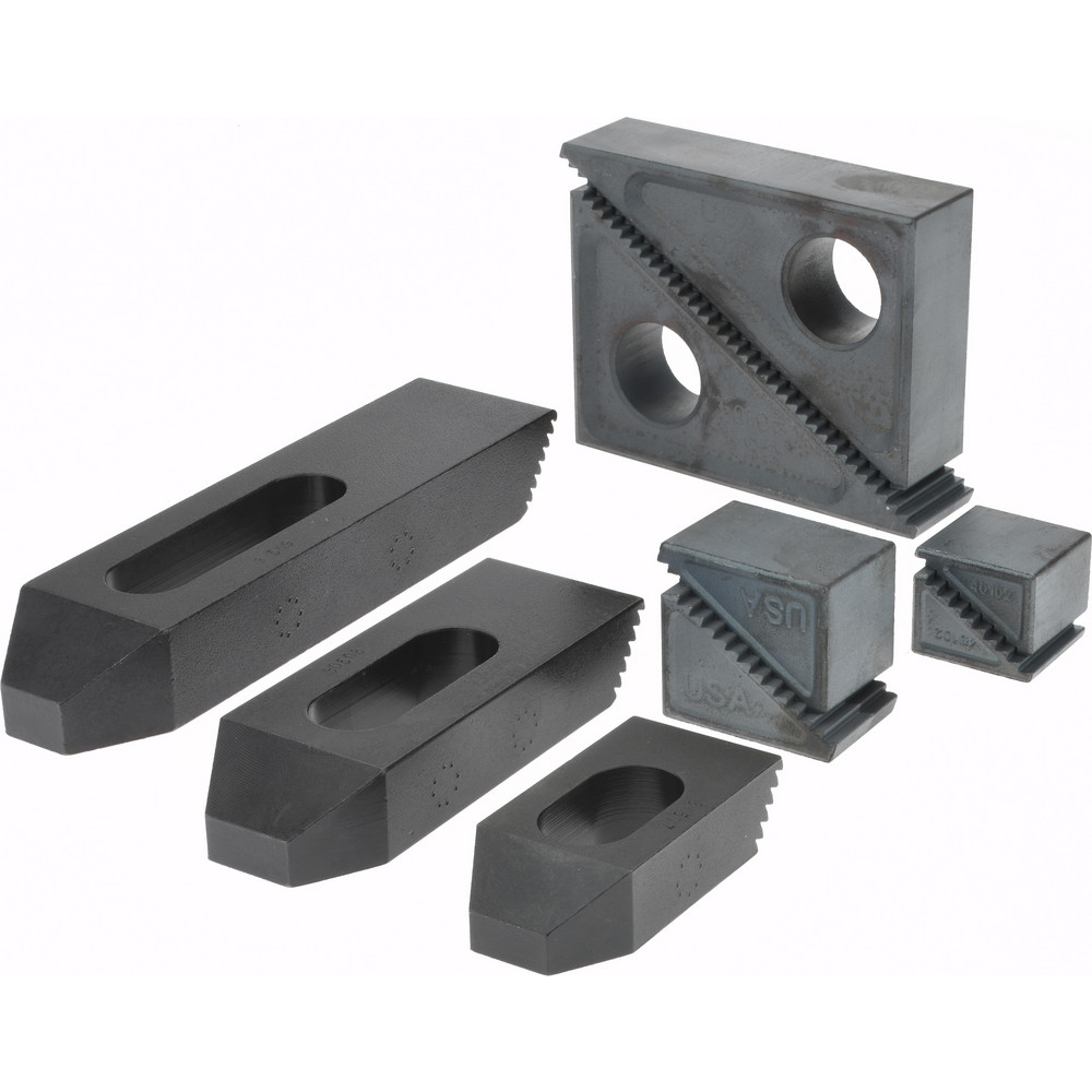 Gibraltar Fixture Clamp Step Block & Clamp Set 52 Pc, 5/811 Stud