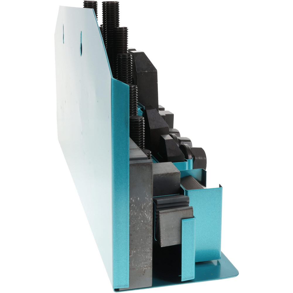 Gibraltar 52-Piece Steel Step Block & Clamp Set – 1/2-13 Stud, 5/8 T-Slot – USA Made
