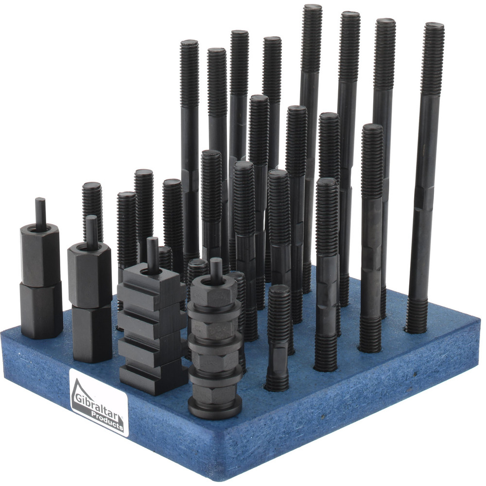 Gibraltar 38 Piece, 1/213 Stud, 5/8" T Slot, T Nut & Stud Kit MSC