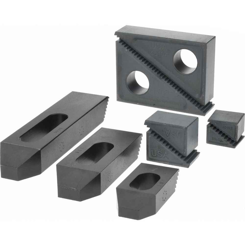 Gibraltar Fixture Clamp Step Block & Clamp Set 50 Pc, 5/811 Stud